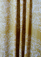 Handmade Curtain, 84-inch Long Cotton Panel - Forest Tree