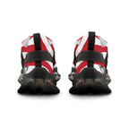 Flag Shoes Men's Mesh Sneakers - USA Flag Running Shoes, Sporty Footwear, Casual Sneakers, Independence Day Gift, Active Lifestyle