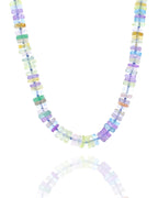 Faceted Gemstone Necklaces - Summer Pastel Mix