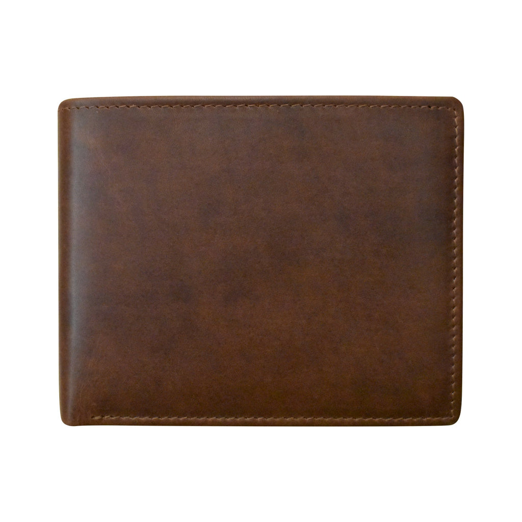 MEN'S WALLET BIFOLD WITH ZIP POCKET