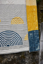 Spiral Sunset Quilt (Reverse)
