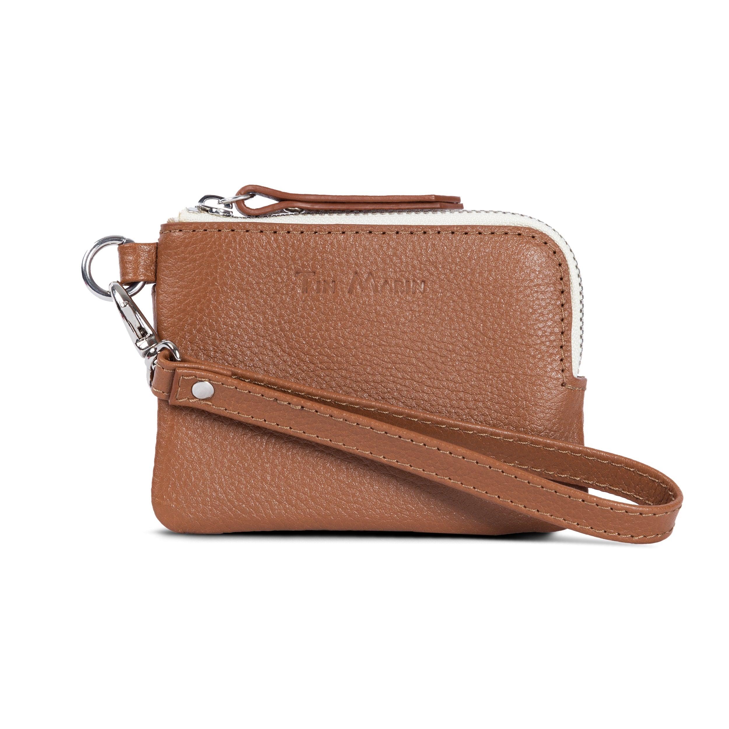 Gina Leather Top Zip Wallet