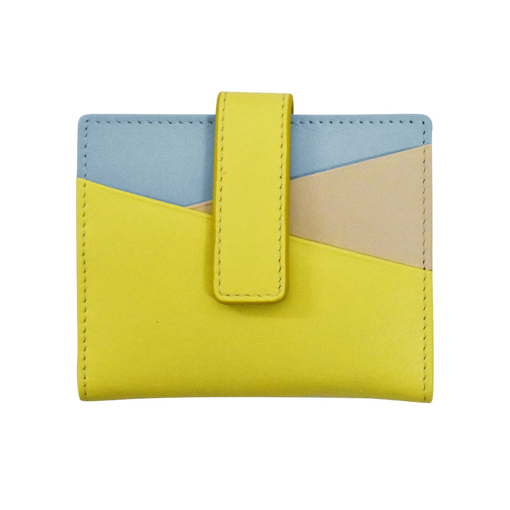 MINI ASYMMETRIC CARD WALLET WITH TAB