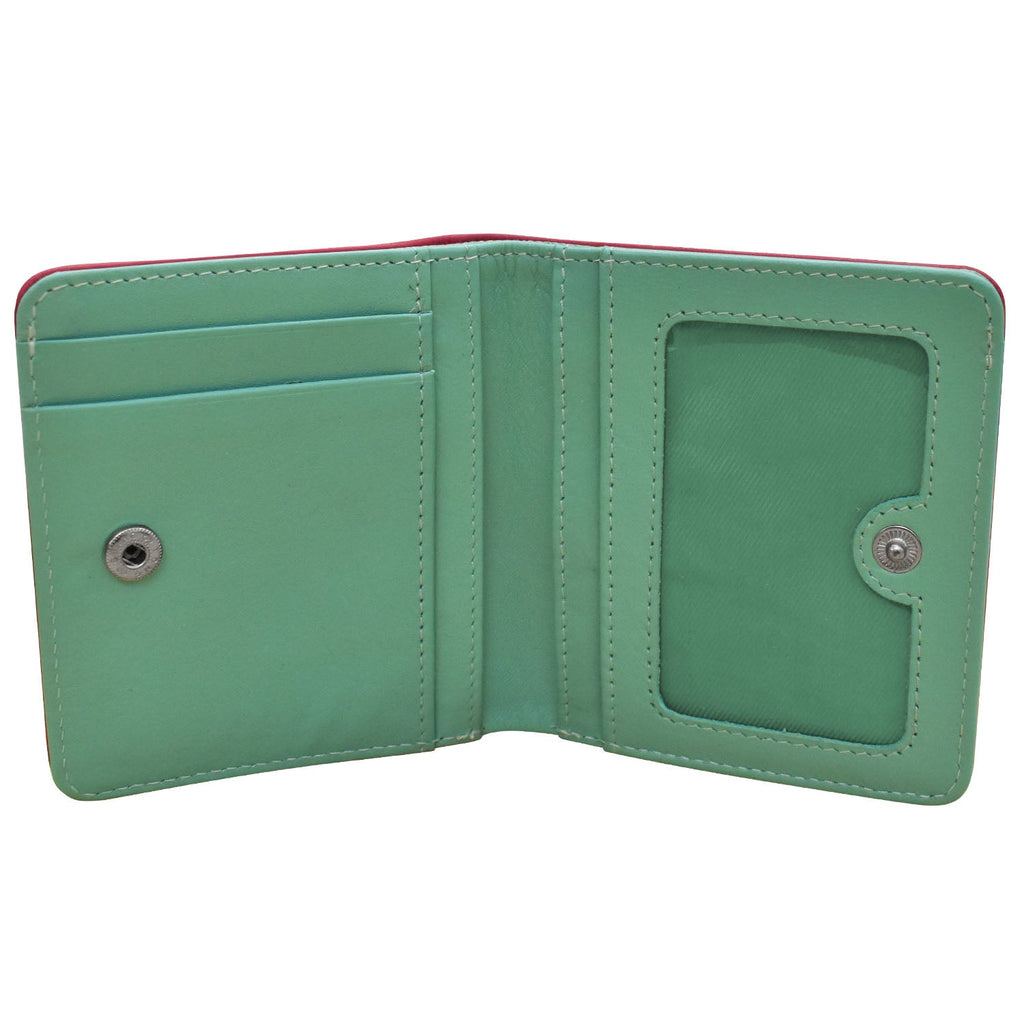 Bi-fold Mini Wallet Two Tone
