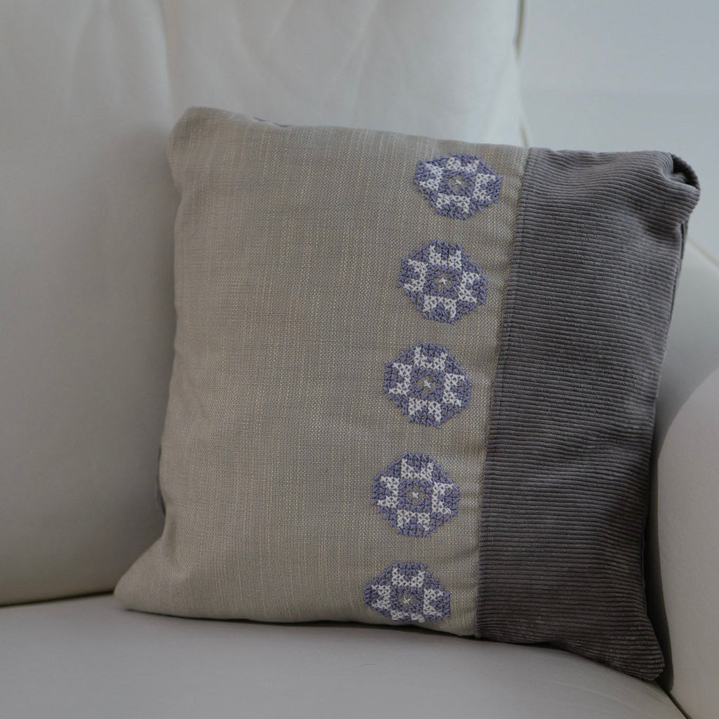 Maha Pillow Cover - Gray