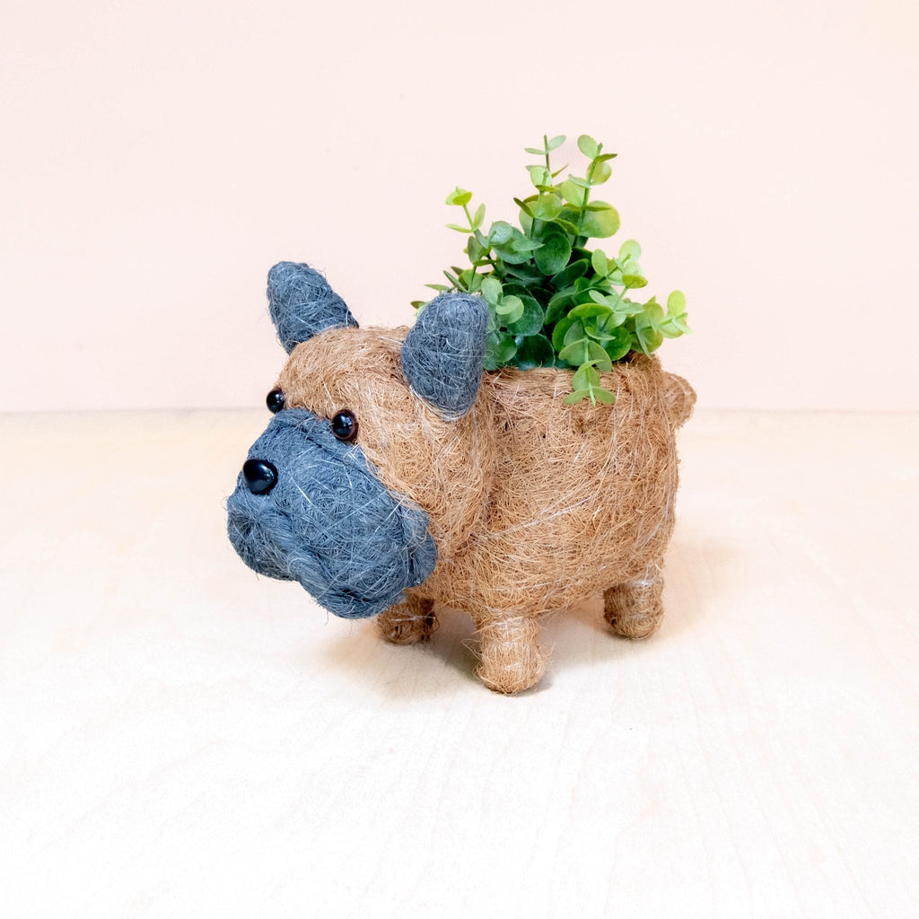 Baby French Bulldog Planter