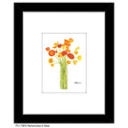 Ranunculus in Vase, Print (#7923A)
