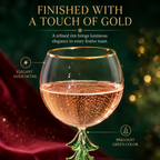 Natale Stemmed Wine Glassware, Single