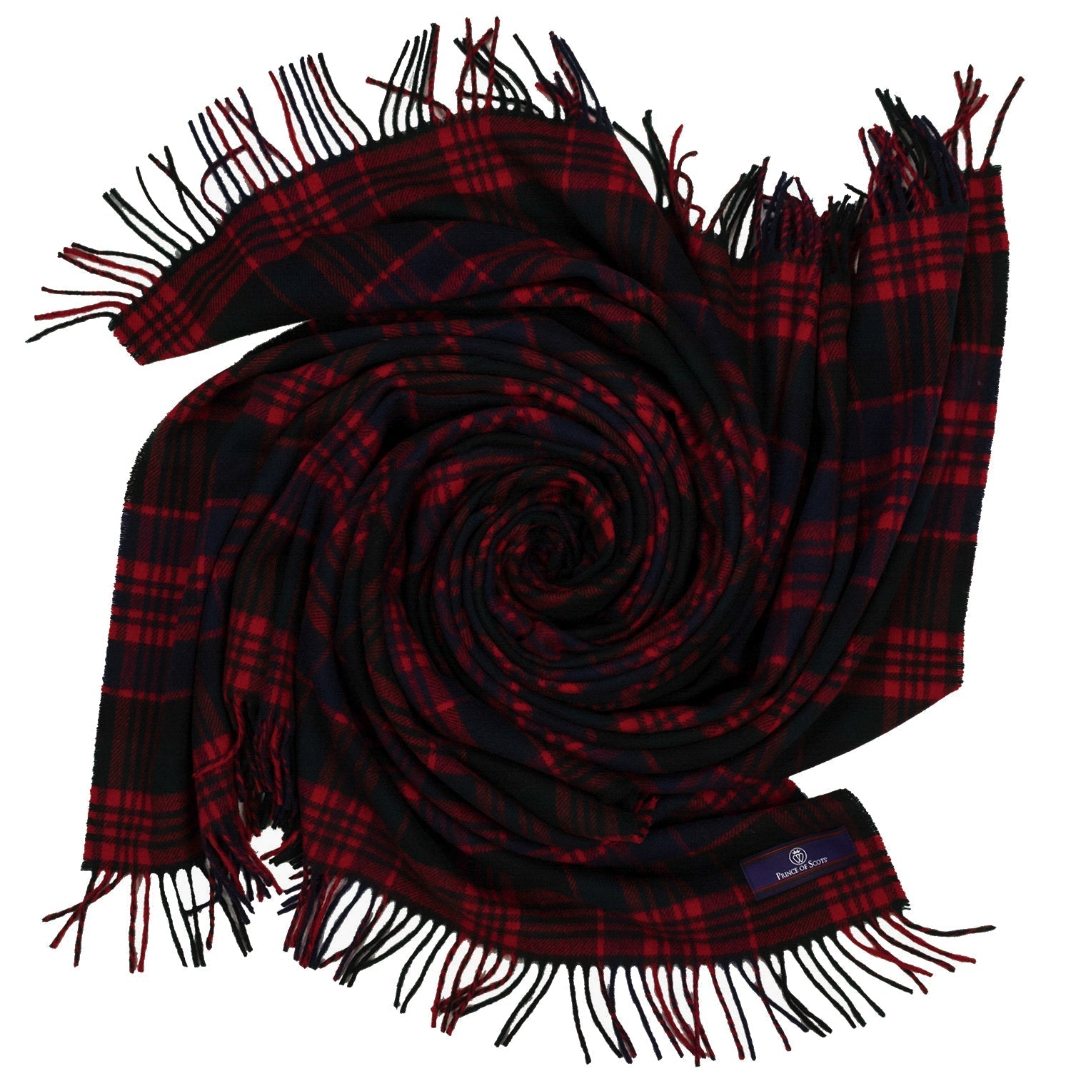 Highland Tartan Tweed Merino Wool Throw - Macdonald