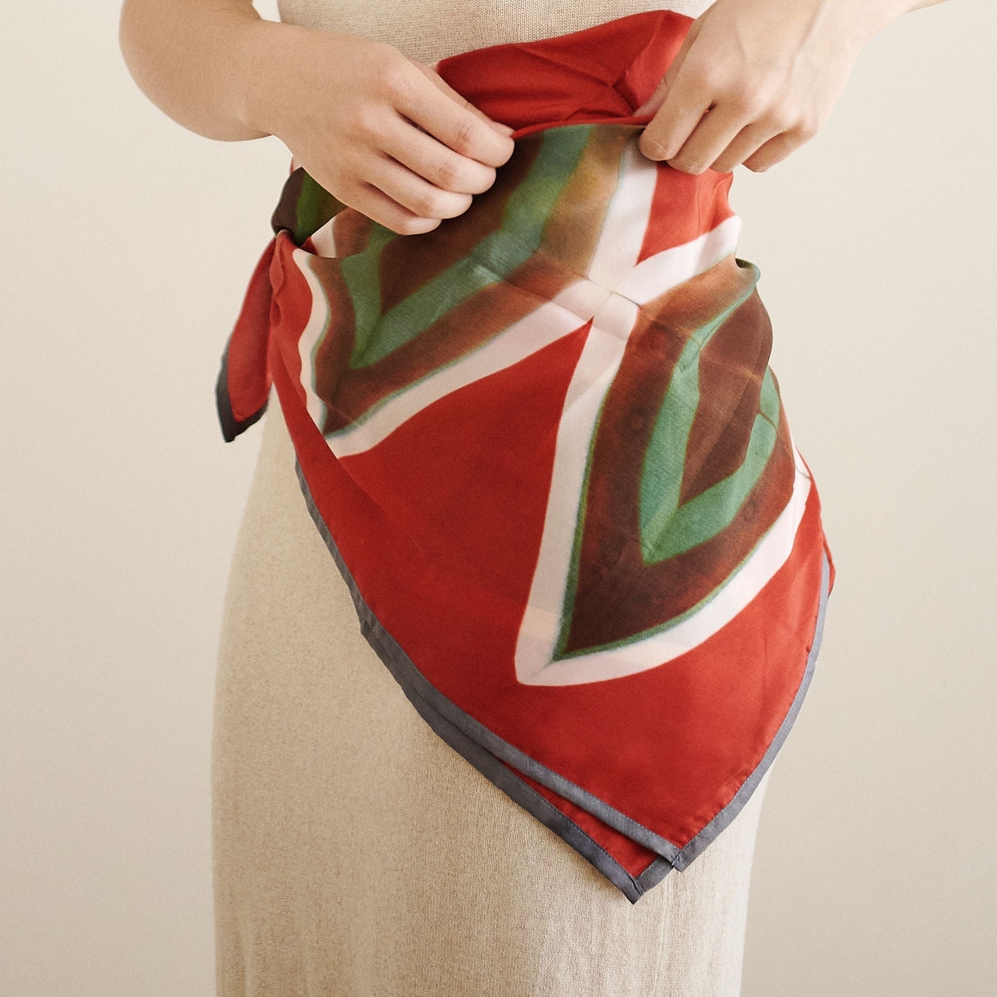 Fawn Square Scarf