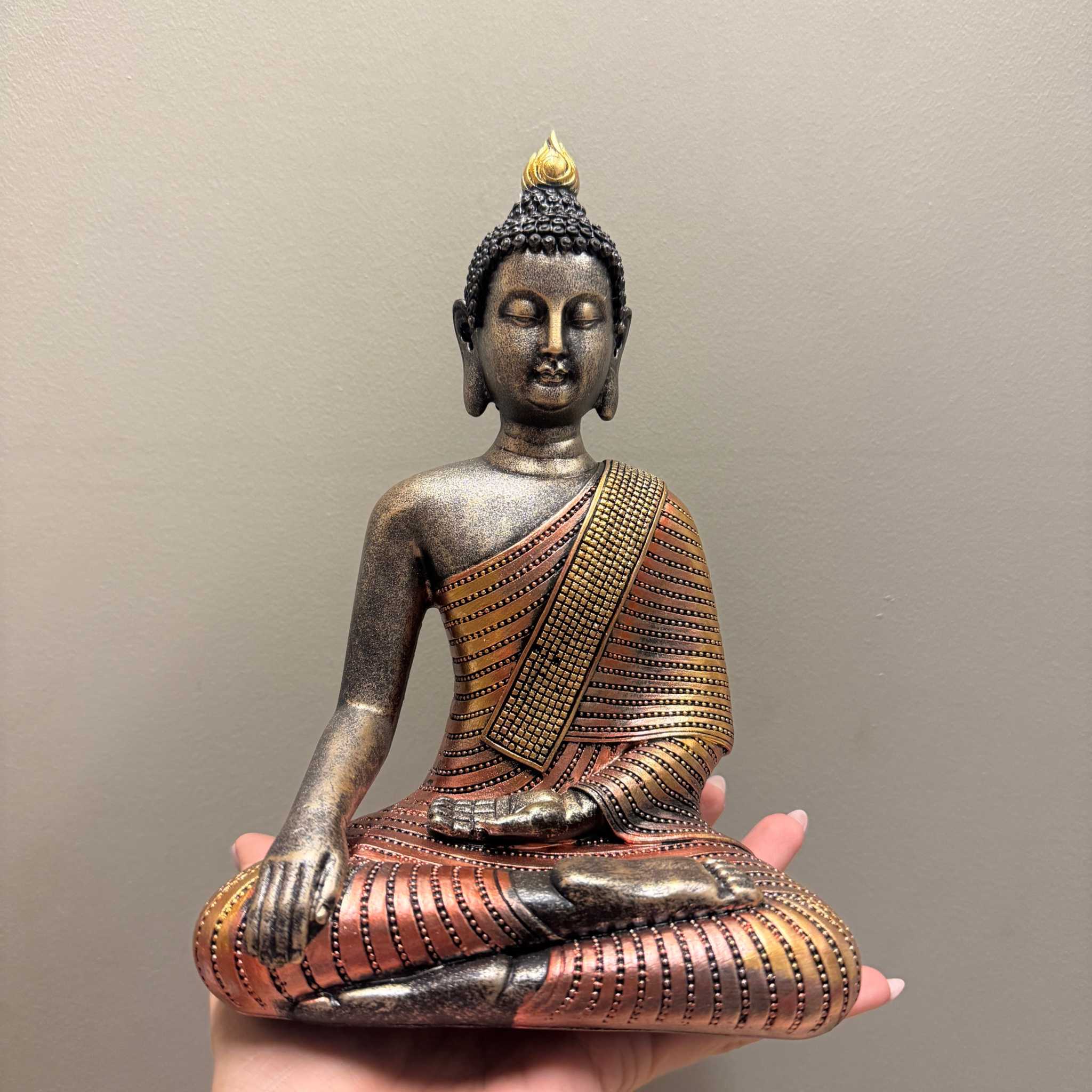 8" Buddha in Red - Protection - Che Cose Belle