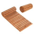8 FT Wooden Garden Pathway with Non-Slip Surface for Patio - Che Cose Belle