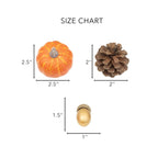 8-pc Artificial Autumn Harvest Assorted Fall Pumpkin Decor - Set of 2 - Che Cose Belle