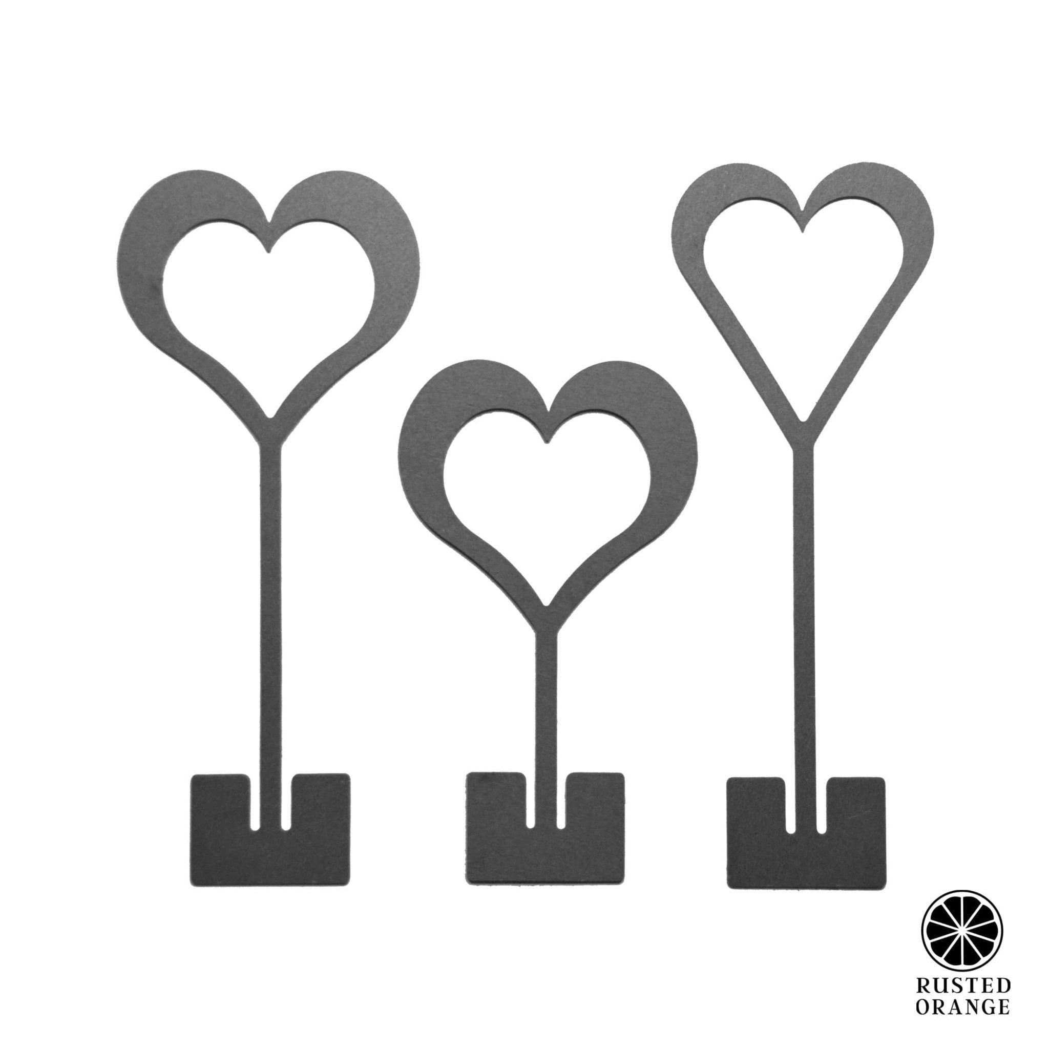 8" Stand - Up Hearts (Two Styles) - Romantic Date Night Decorations - Che Cose Belle
