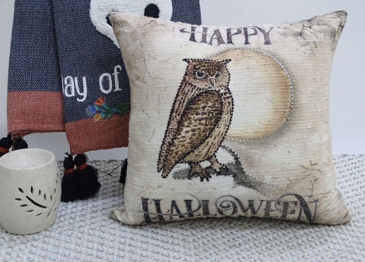 Vibhsa Decorative Throw Pillow 20" x 20" for Halloween