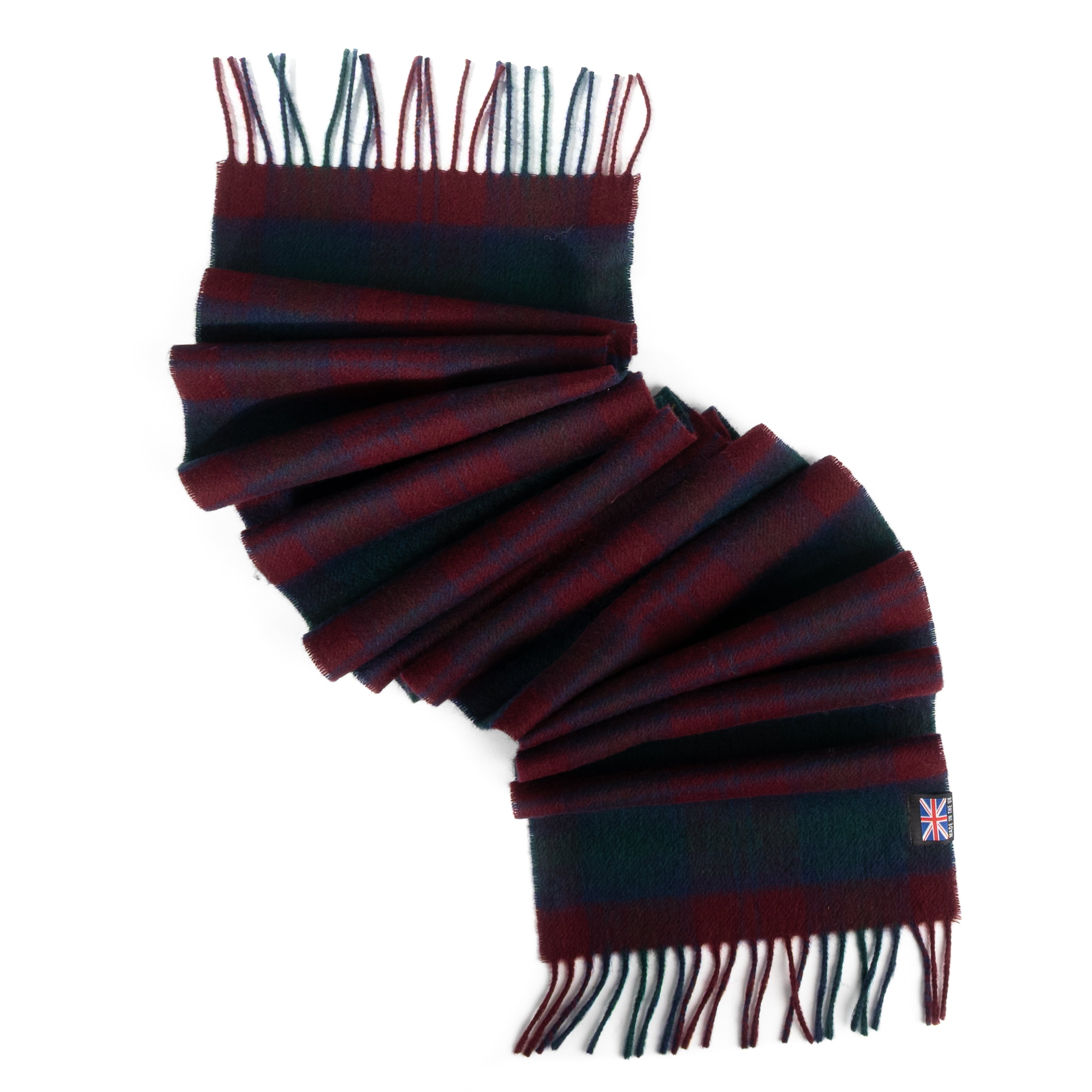 Prince of Scots Merino Lambswool Tartan Scarf (Lindsay)