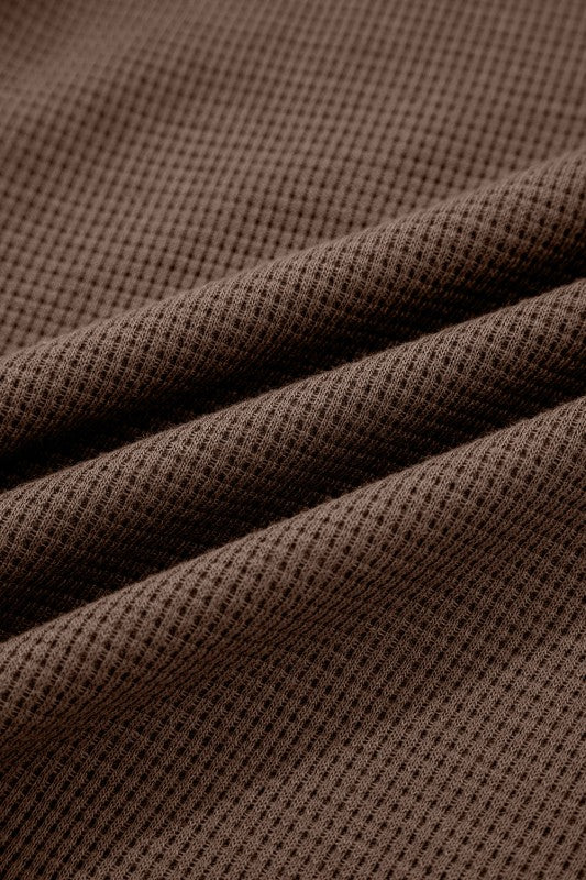 Plaid Patchwork Button-Up Drawstring Hooded Shacket