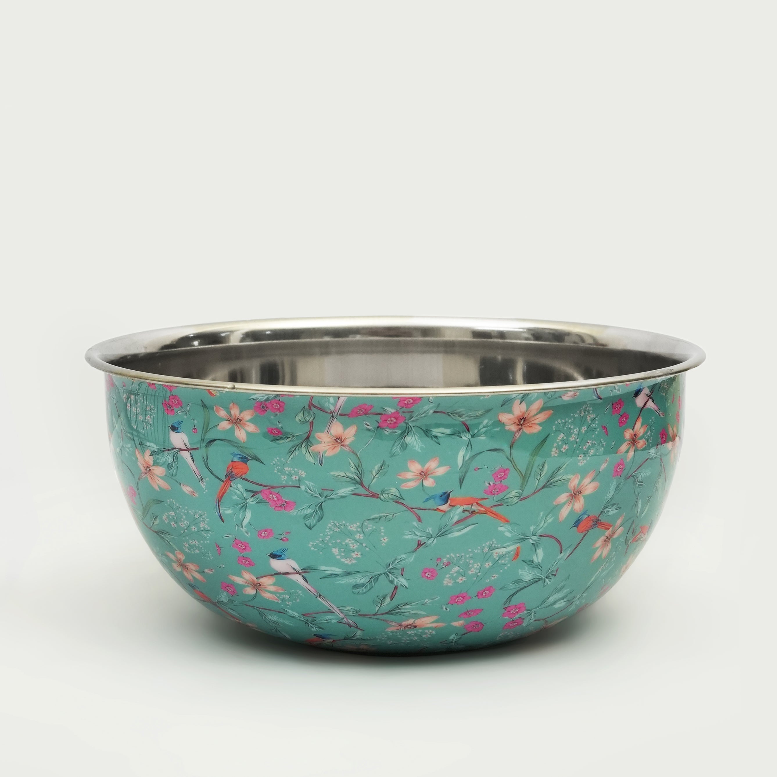 Aqua Flora Bowl & Whisk Set