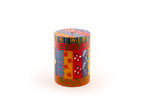 Multi Color Ethnic Painted Candles