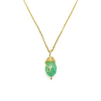 Gold Birthstone necklace