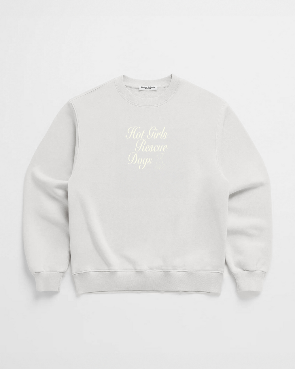 HOT GIRLS RESCUE DOGS CREWNECK