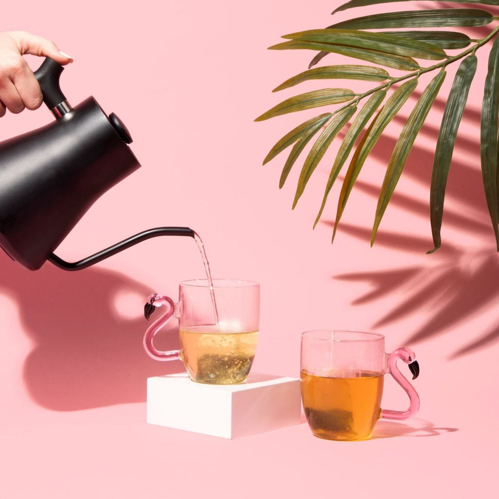 Flamingo Glass Mugs