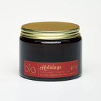 Holidays Christmas Soy Blend Candle — Orange Peel, Cinnamon & Vanilla