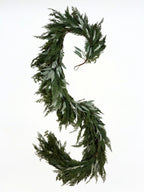 9’ Artificial Real-Touch Cedar and Long Leaf Eucalyptus Garland - Ship by 9/30/2026 - Che Cose Belle