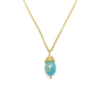 Gold Birthstone necklace