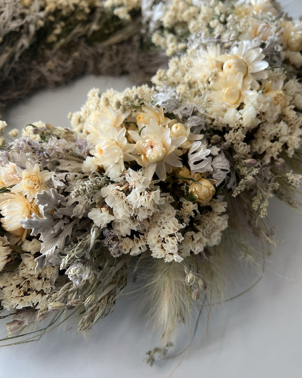 Dried Wreath-Snow White