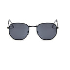 Retro Hexagon Sunglasses - Trendy & Stylish