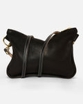 Alice Crossbody Bag, Black Leather