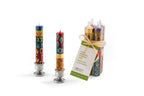 Shabbat Judaica Painted Candles