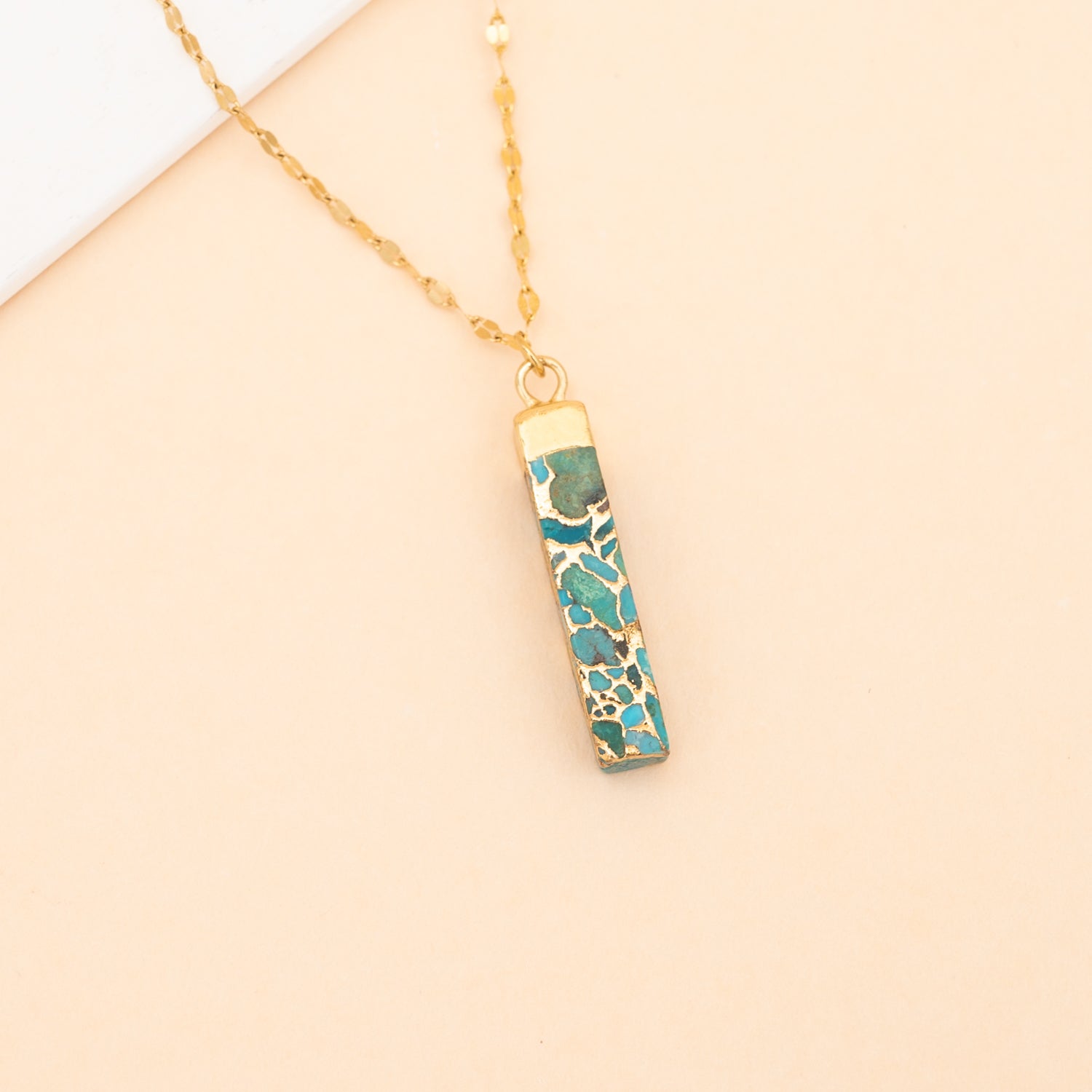 Brayden Turquoise Pendant Necklace