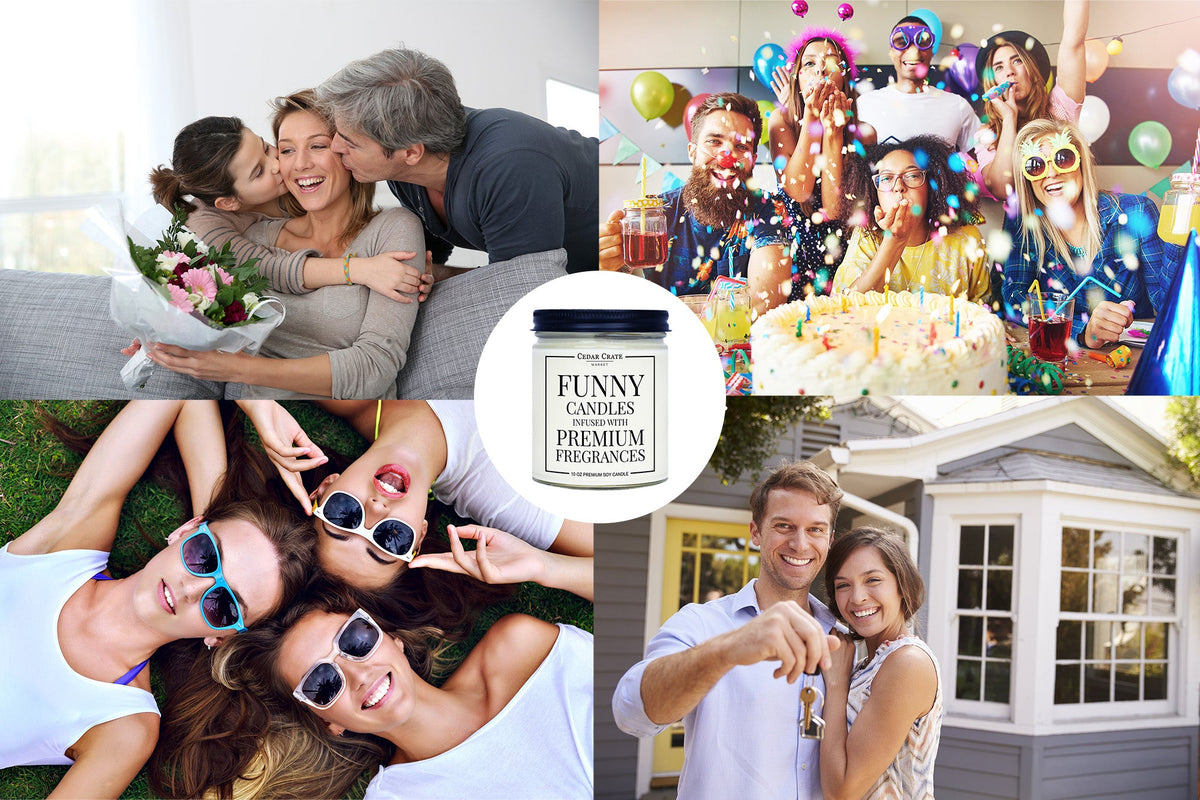 Friendship Candles - I Wish You Lived Next Door 9 oz Gift