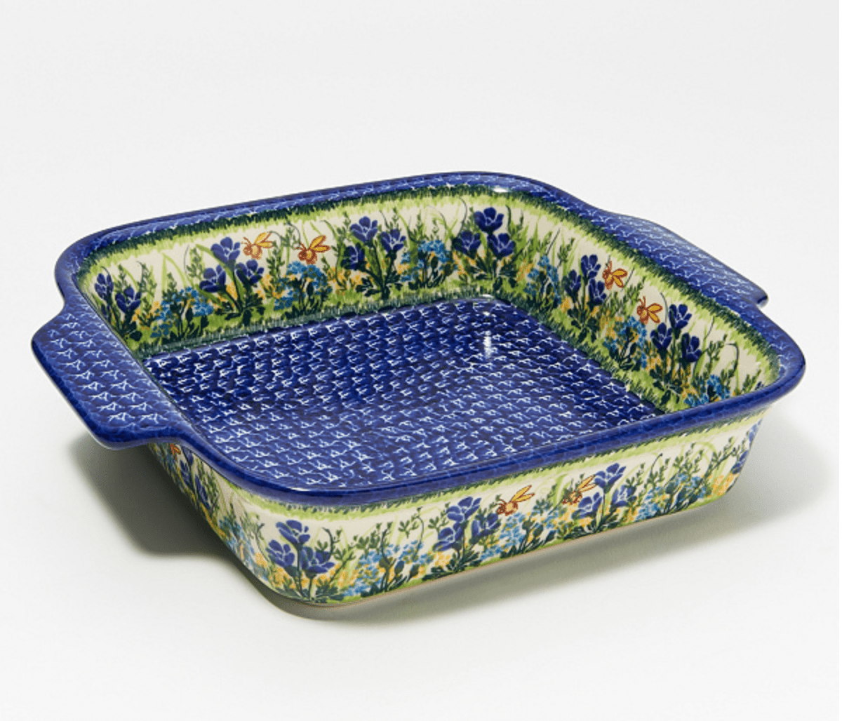 9x9 Polish Pottery Square Baker - Che Cose Belle