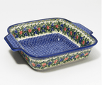 9x9 Polish Pottery Square Baker - Che Cose Belle