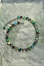 Layering Choker in Alligator (Silver)