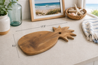 Teak Pineapple Cutting Board Large
