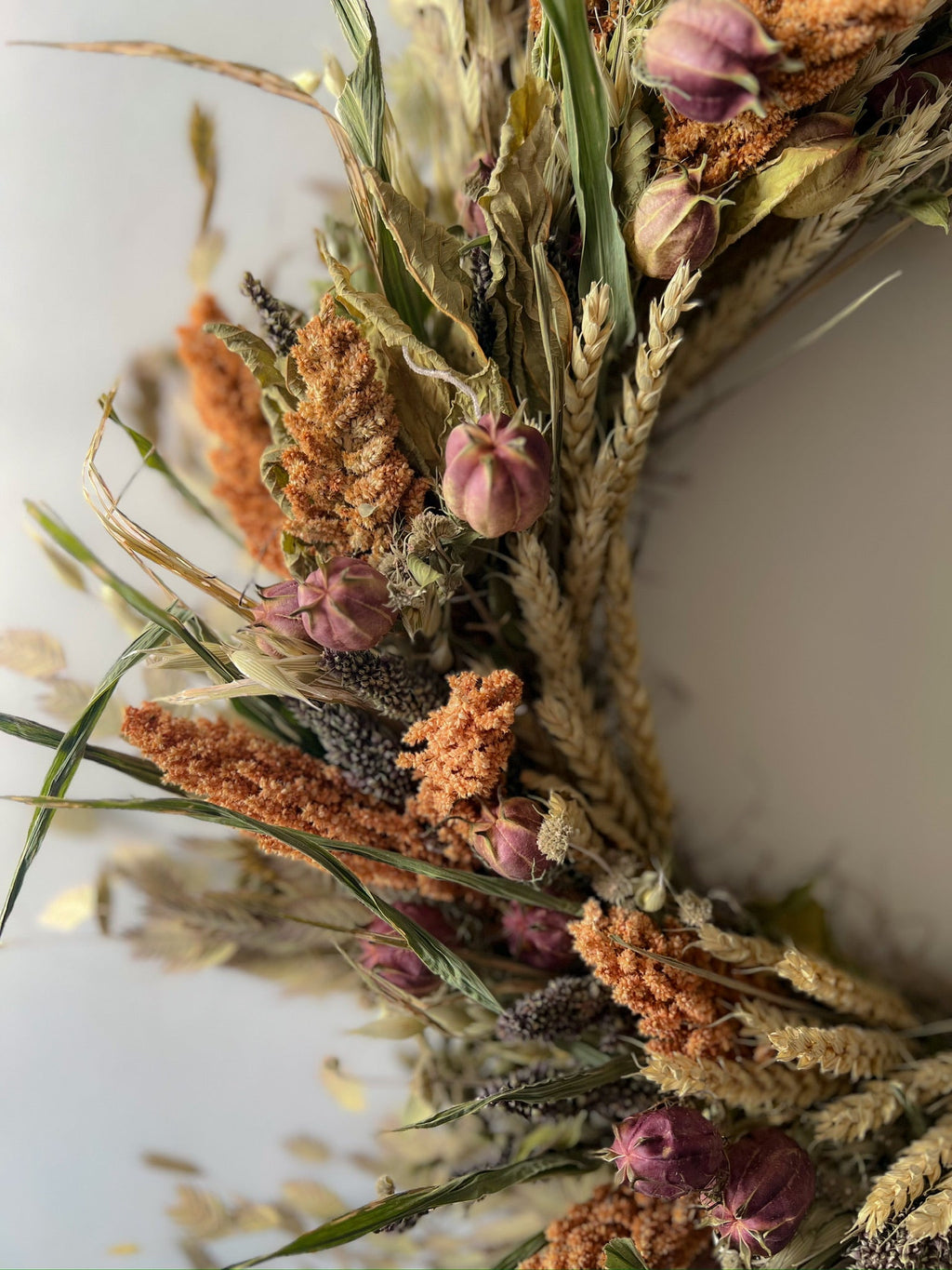 Dried Wreath-King Harvest