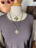 Tularosa Sterling Silver & Turquoise Heart Necklace