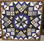 Amish Handmade Barn Quilt Wall Art – Reclaimed Barn Wood – 30.5” x 30.5”