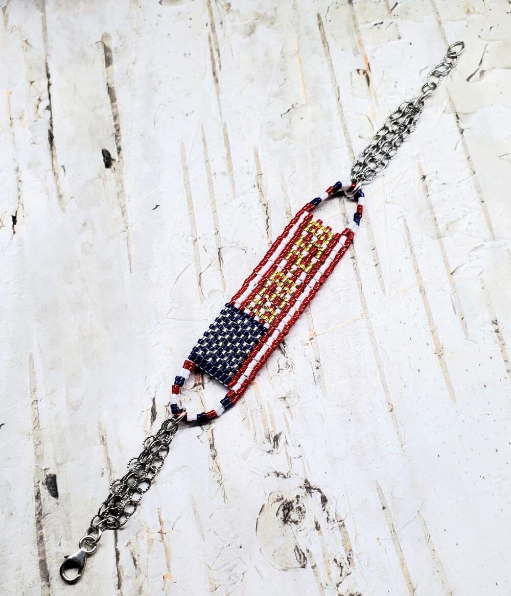 USA 250th Anniversary Bracelet by Alexa Martha