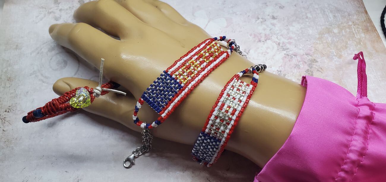 USA 250th Anniversary Bracelet by Alexa Martha
