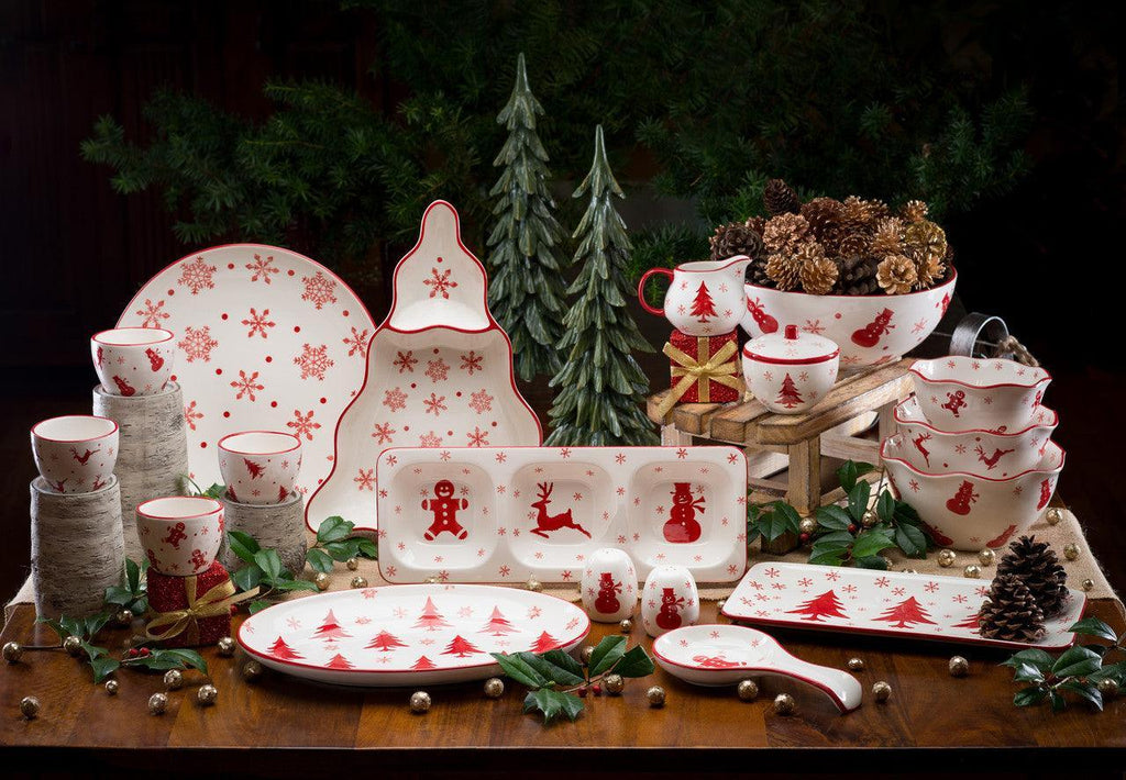 Winterfest Large Serving Bowl - Che Cose Belle