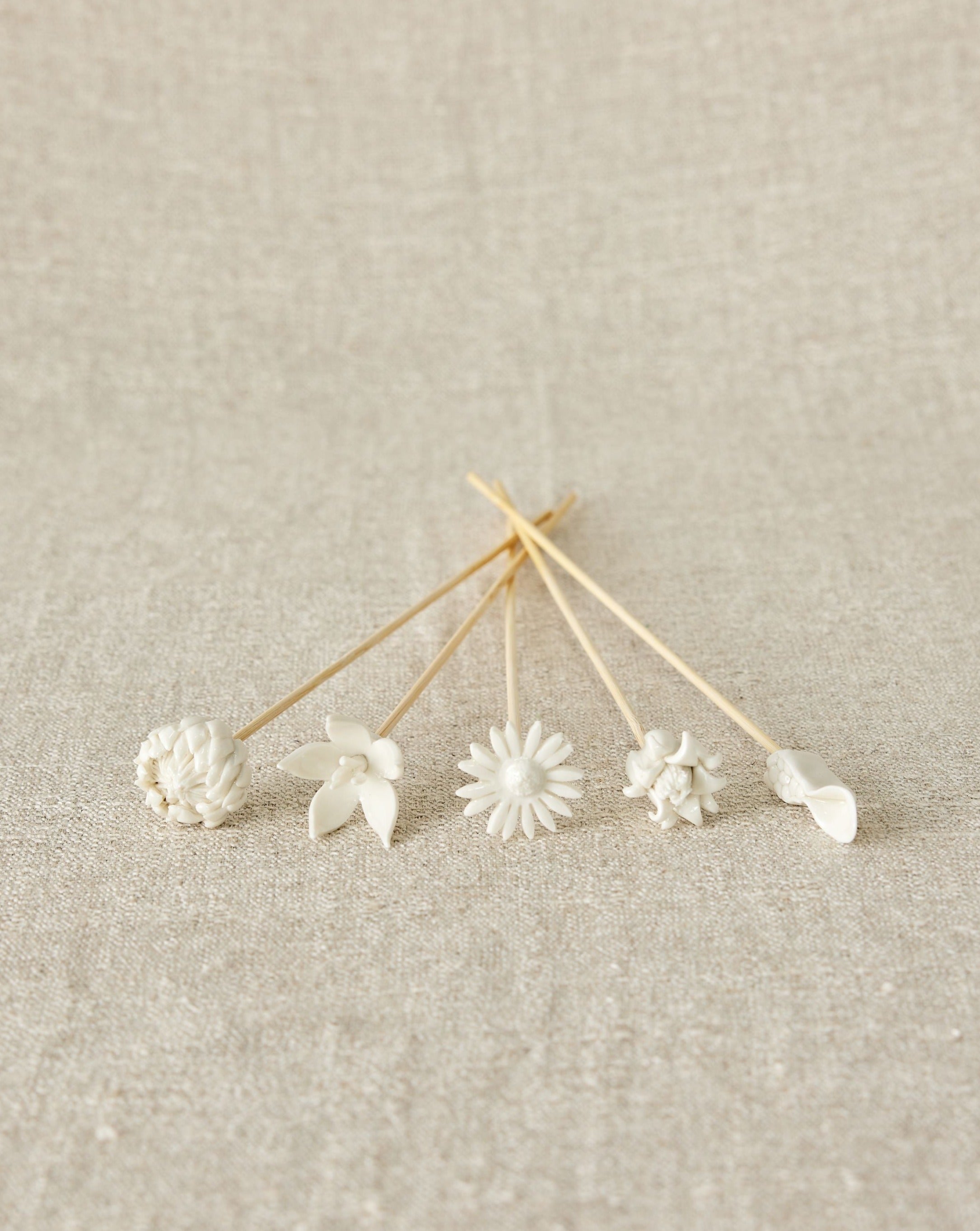 African Flowers Bamboo Diffuser Set