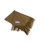 Amar Nut Camel Wool Throw Blanket