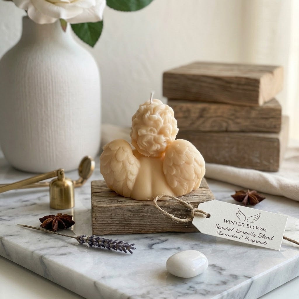 Angel Soy Wax Candle