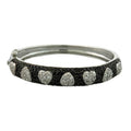 Pave Hearts Bangle