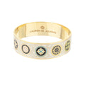 Modern Art Slip-On Bangle